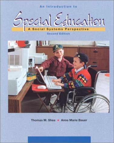 Stock image for An Introduction To Special Education: A Social Systems Perspective for sale by HPB-Red
