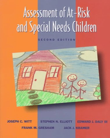 Imagen de archivo de Assessment of At-Risk and Special Needs Children a la venta por Decluttr