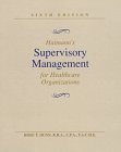 Stock image for Haimann's Supervisory Management for Healthcare Organizations for sale by The Book Spot