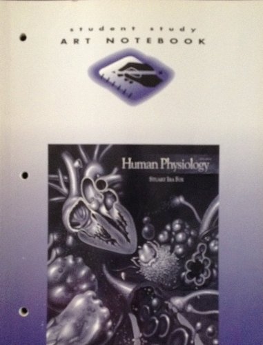 Stock image for Human Physiology: Student Study Art Notebook for sale by HPB-Red