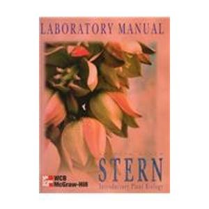 Imagen de archivo de Laboratory Manual To Accompany Introductory Plant Biology a la venta por HPB-Red