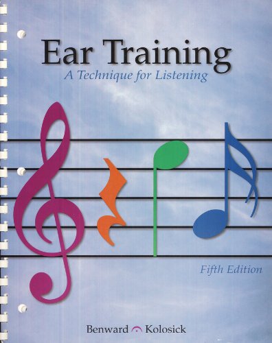 Stock image for Ear Training: A Technique for Listening for sale by HPB-Emerald