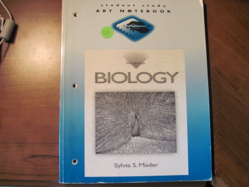 Biology: An Art Notebook (9780697281821) by Mader, Sylvia S.