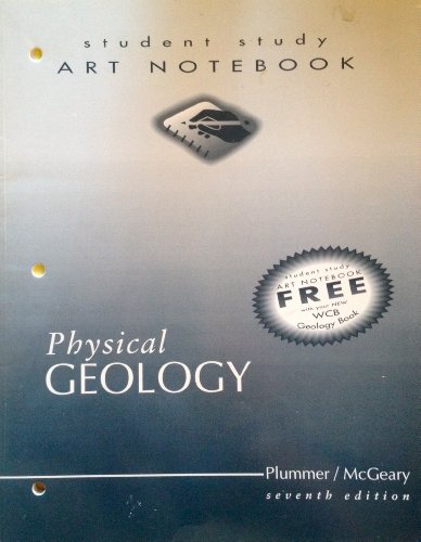 9780697287328: Student Study Art Notebook to Accompany Physical Geology