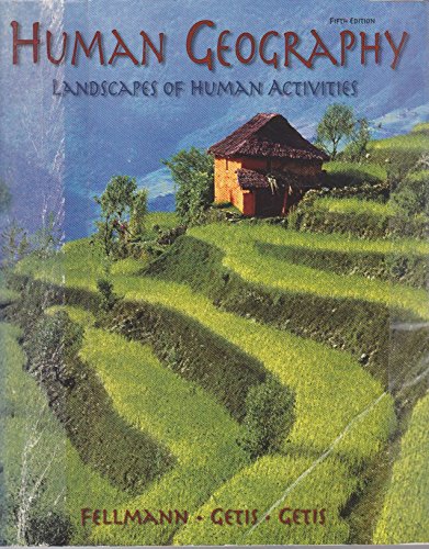 9780697290380: Human Geography: Landscapes of Human Activities