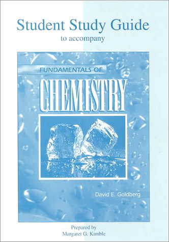 Stock image for Student Study Guide To Accompny Fundamentals Of Chemistry for sale by Basi6 International