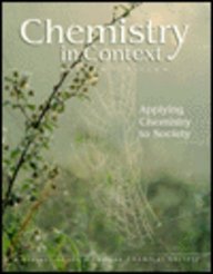 Imagen de archivo de Chemistry in Context: Applying Chemistry to Society a la venta por Wonder Book