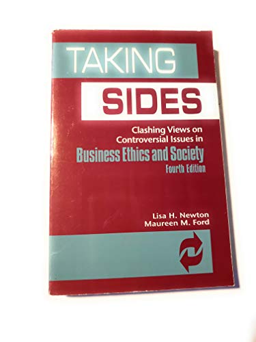 Stock image for Taking Sides : Clashing Views on Controversial Issues in Business Ethics for sale by Better World Books