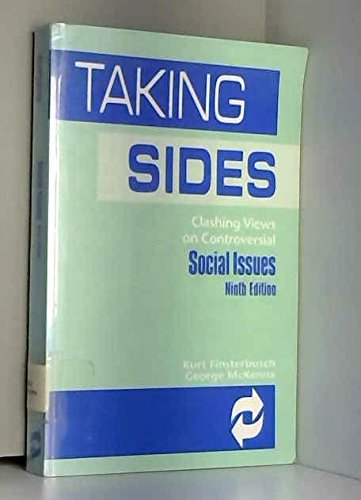 Beispielbild fr Taking Sides: Clashing Views on Controversial Social Issues zum Verkauf von Wonder Book