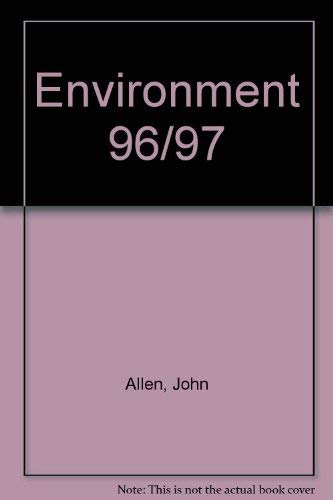 Stock image for Environment 96/97 (Annual) for sale by BookHolders