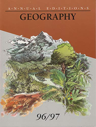 Stock image for Geography 96/97 (Annual Editions : Geography) for sale by BookHolders