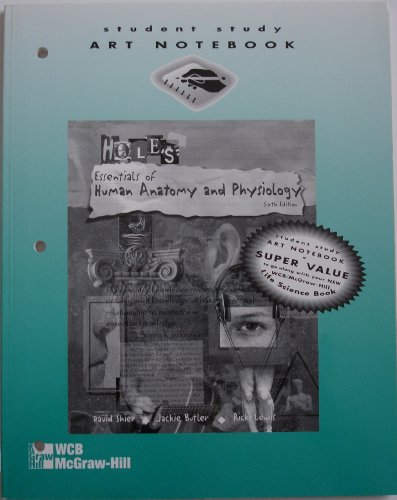 9780697329196: Holes Essentials of Human Anatomy and Physiology, 6/E, (Student Study Art Notebook)