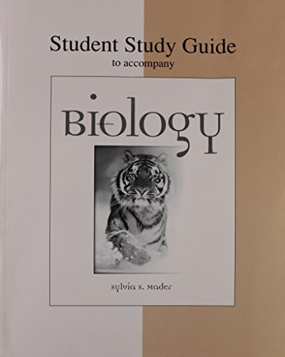 9780697340863: Student Study Guide to Accompany Biology