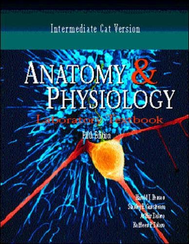 Anatomy And Physiology Laboratory Textbook, Intermediate Version, CAT (9780697342317) by Benson, Harold; Gunstream, Stanley; Talaro, Arthur; Talaro, Kathleen Park; Talaro, Kathleen