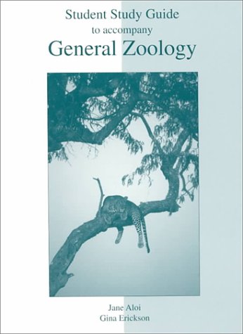 Stock image for Zoology Student Study Guide for sale by ThriftBooks-Dallas