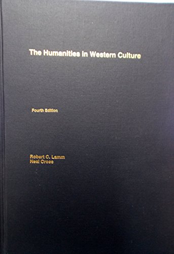 Stock image for The Humanities in Western Culture for sale by HPB-Red