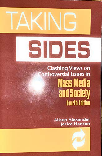 Imagen de archivo de Clashing Views on Controversial Issues in Mass Media and Society a la venta por Better World Books