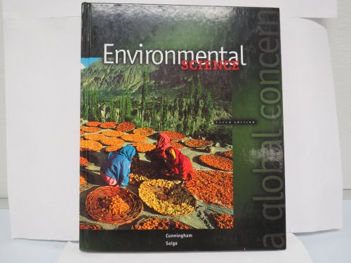 Beispielbild fr Environmental Science: A Global Concern zum Verkauf von SecondSale