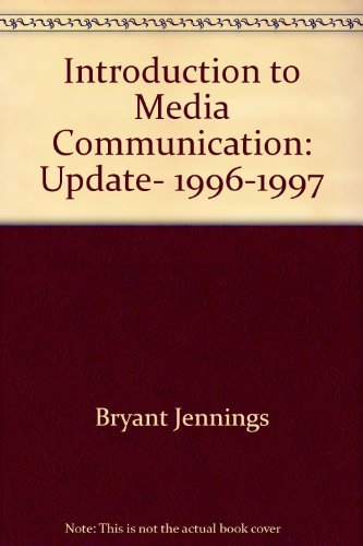 Stock image for Introduction to Media Communication: Update, 1996-1997 for sale by SecondSale