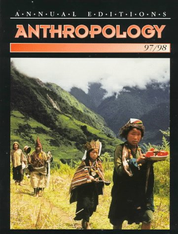 Stock image for Anthropology 97/98 (Annual Editions : Anthropology) for sale by Dunaway Books