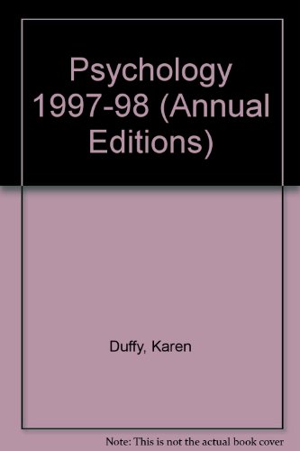 9780697373465: Psychology 97/98 (ANNUAL EDITIONS : PSYCHOLOGY)