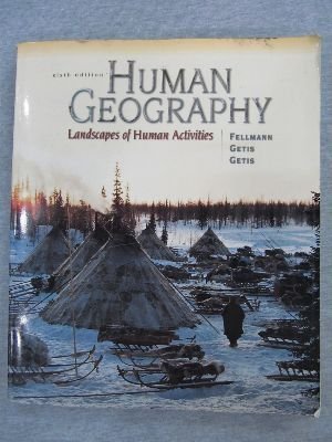 9780697384973: Human Geography: Landscapes of Human Activities