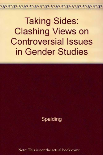 Stock image for Taking Sides: Clashing Views on Controversial Issues in Gender Studies for sale by medimops