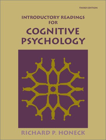 Imagen de archivo de Introductory Readings for Cognitive Psychology a la venta por Irish Booksellers