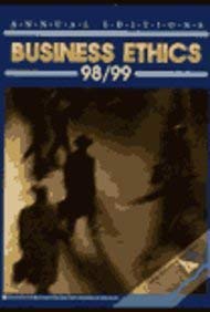Stock image for Annual Editions Business Ethics 98/99 for sale by BookHolders