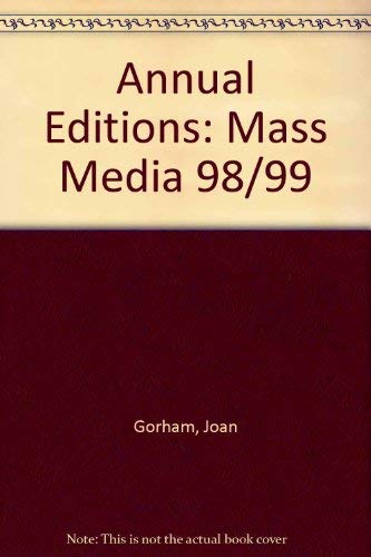 Beispielbild fr Mass Media 98/99 Annual Editions zum Verkauf von BookHolders