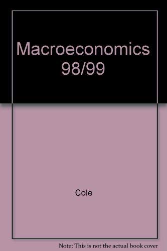 9780697393012: Macroeconomics 98/99