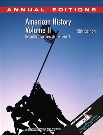 Imagen de archivo de American History: Fifteenth Edition a la venta por ThriftBooks-Atlanta