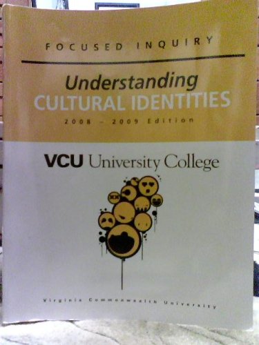 9780697781062: Understanding Cultural Identities: Focused Inquiry (Focued Inquiry)