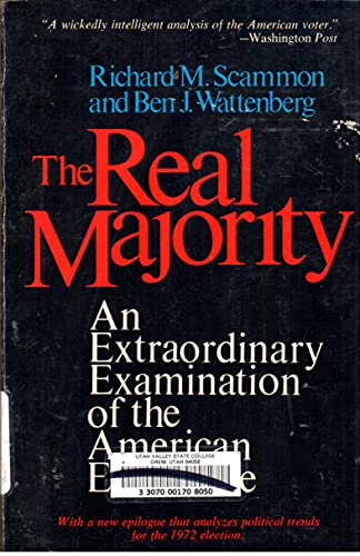 Imagen de archivo de The Real Majority a la venta por Better World Books