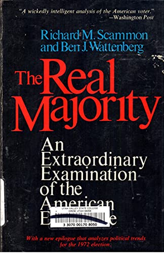 Stock image for The Real Majority for sale by Better World Books