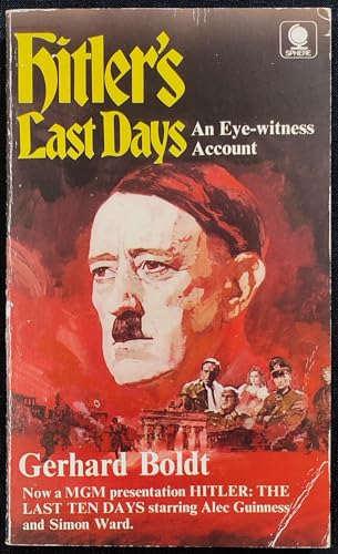 Stock image for Hitler.-The last ten days for sale by North American Rarities