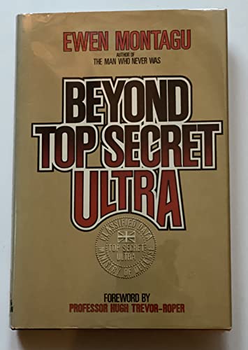 Beispielbild fr Beyond Top Secret Ultra zum Verkauf von ThriftBooks-Dallas