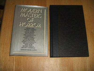 Imagen de archivo de Modern Masters of Horror a la venta por Front Cover Books