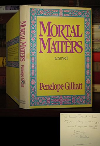 Beispielbild fr Mortal Matters zum Verkauf von Better World Books