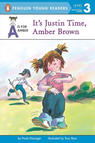 Stock image for It's Justin Time, Amber Brown (A is for Amber) (Puffin Easy-to-Read, Level 3) for sale by Gulf Coast Books