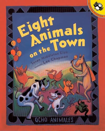 9780698119611: Eight Animals on the Town (Picture Puffins)
