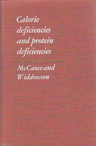 Stock image for Calorie Deficiencies and Protein Deficiencies (Proceedings of a Colloquium held in Cambridge 1967) for sale by Sequitur Books