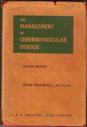 The management of cerebrovascular disease;: With a chapter on pathology (9780700013647) by Marshall, John