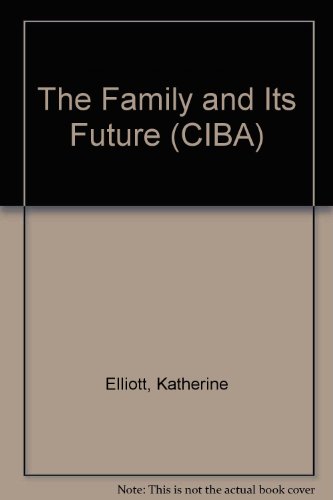 Stock image for The Family and Its Future for sale by RIVERLEE BOOKS