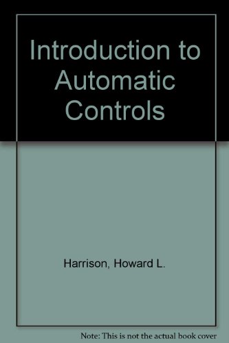Beispielbild fr Introduction to Automatic Controls zum Verkauf von WorldofBooks