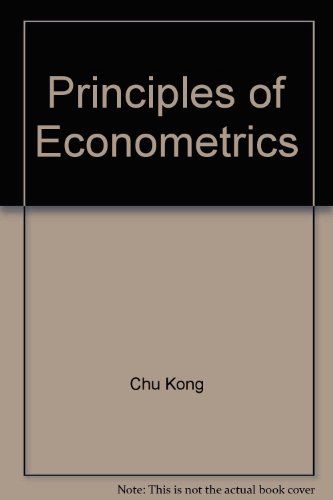 Beispielbild fr Principles of Econometrics zum Verkauf von Kennys Bookshop and Art Galleries Ltd.