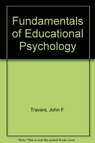Stock image for Fundamentals of educational psychology for sale by HPB-Diamond
