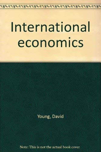 Imagen de archivo de International Economics a la venta por Better World Books