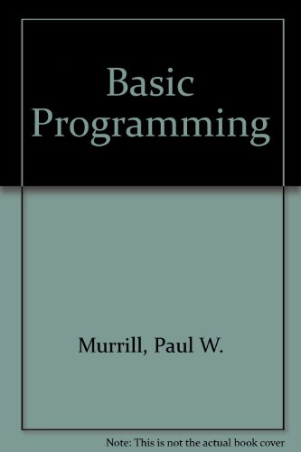 Beispielbild fr BASIC Programming zum Verkauf von Better World Books