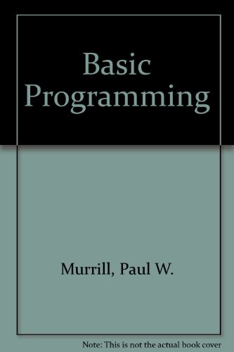 Stock image for BASIC Programming for sale by Better World Books